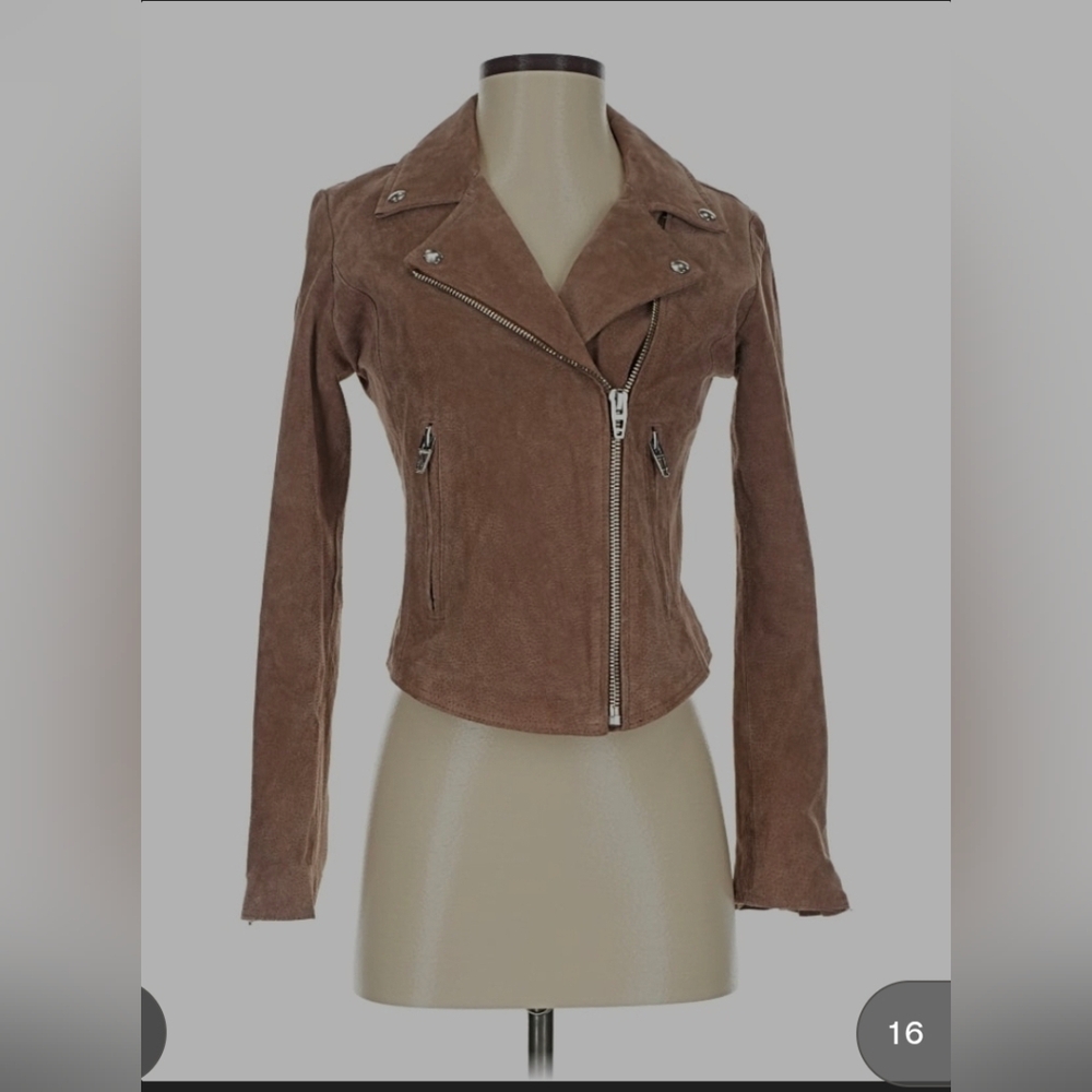 Blank NYC Brown Suede Women's Jacket